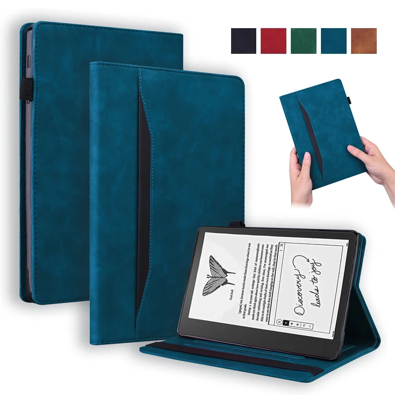 Per Kindle Scribe Case 10.2 "Portafoglio In Pelle Pu Di Lusso Flip Cover Per Funda Kindle Scribe 2022 Custodia Capa 10.2 Pollici