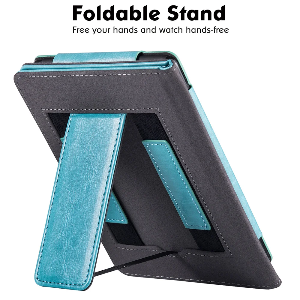 Pocketbook Inkpad Color Estojo com Suporte-manga de Couro pu Capa com Duas Alças de Mão Sono e Vigília Automáticos Cores - Imagem 6