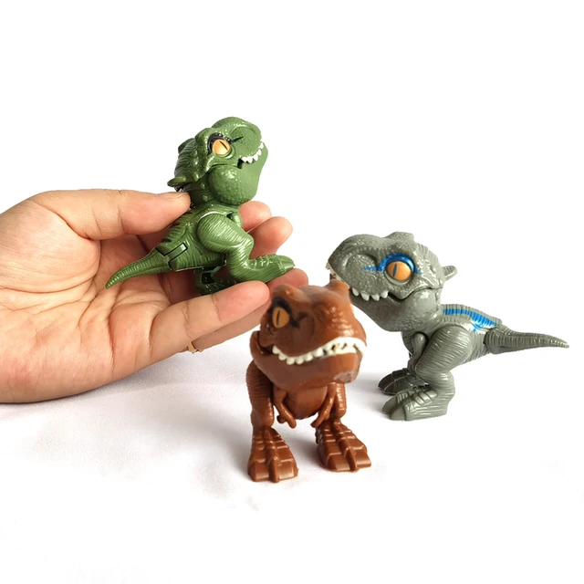 Hand Dinosaur Toy Kids Finger Biting Dinosaur Model Creative Fidget Dino Tricky Jurassic Tyrannosauru Interactive Children Gift 6