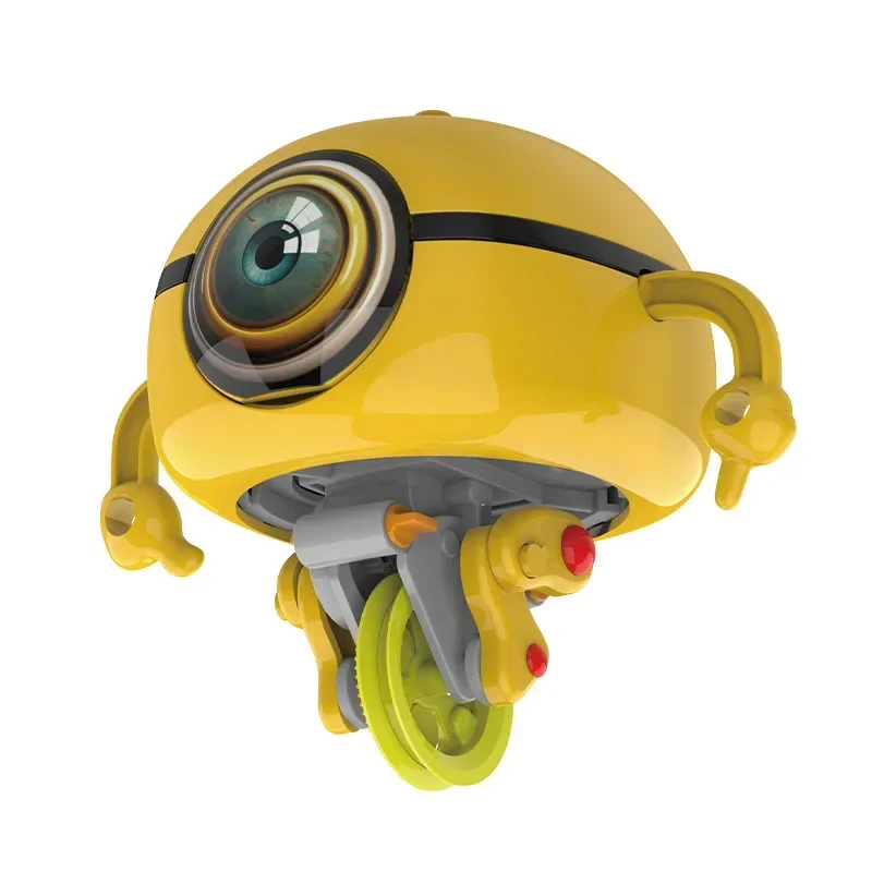 Children's Monocycle Robot Electric Puzzle Assembly Toy