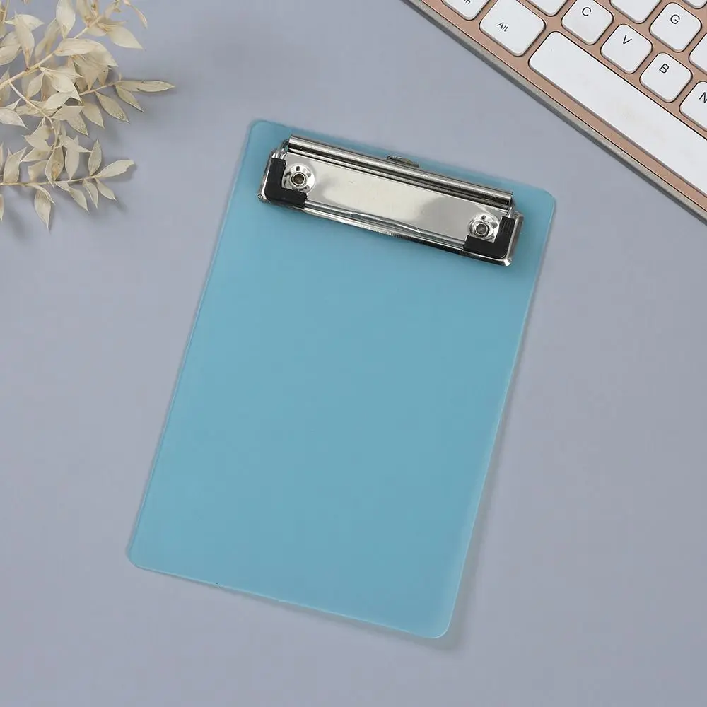A6 File Folder Paper Clipboard Writing Pad Splint Memo Clip Board Document Holder Student School Office Stationery Supplies