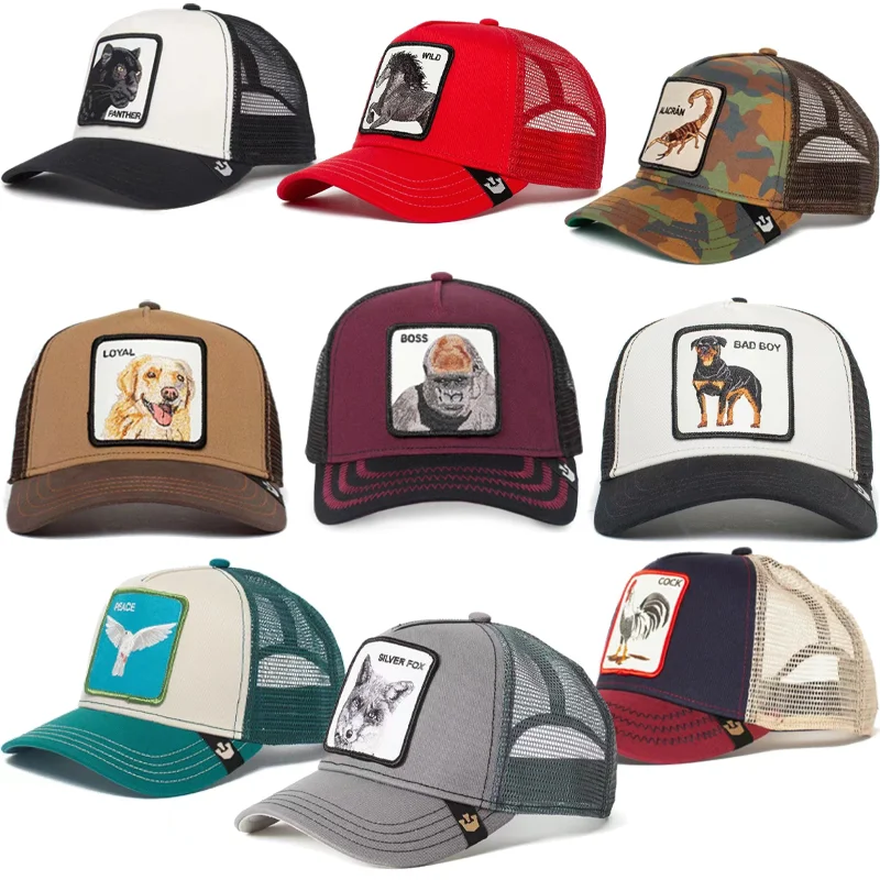 

Cartoon Animal Peaked Cap Panther Hat Women's Baseball Caps Hip-hop Summer Sunscreen Visor Bucket Caps Apparel Accessories Gifts