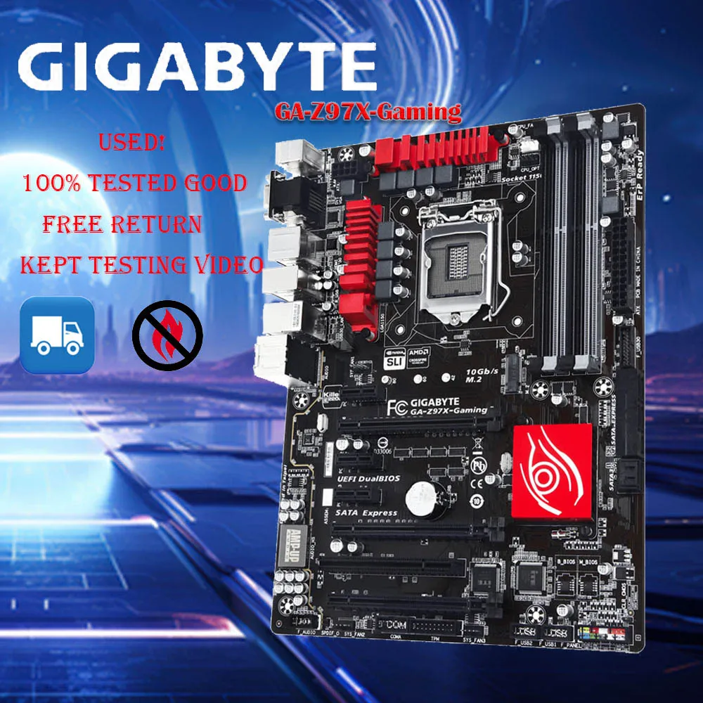 Gigabyte GA-Z97X-Gaming 3 LGA 1150 DDR3 Z97X-Gaming 3 USB2.0 USB3.0 32GB Z97 desktop motherboard