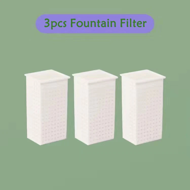 3PCS Fountain Filter