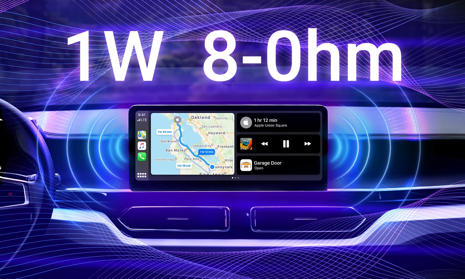 Portable Wireless Carplay MINIX CP89-HD High-Definition Touch Screen Android Auto portable carplay