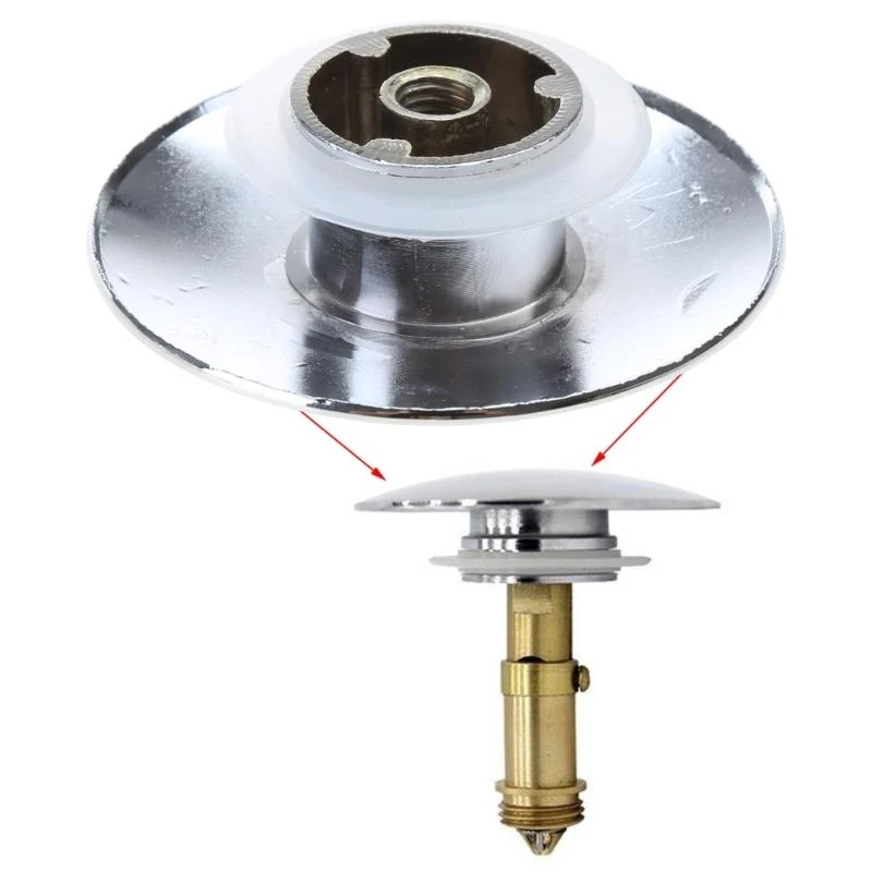 LXAF Popup Drain Steckhalle Sink Sieb Abdeckung Edelstahl Basin Bounce Taste Abdeckung – Detail 10
