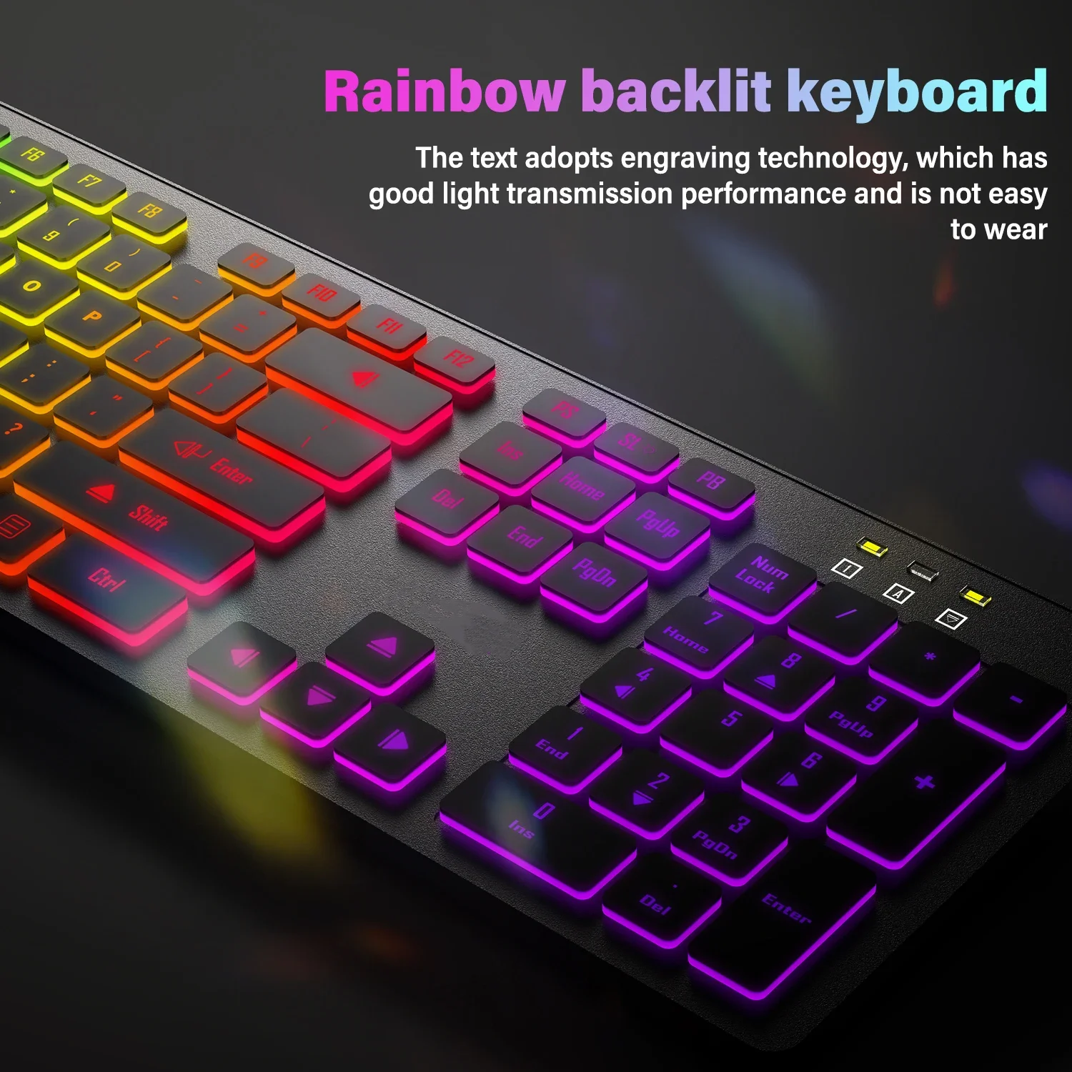 RGB Wired Gaming Keyboard 3