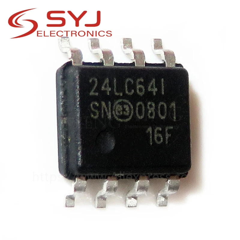 

10pcs/lot 24LC64T-I/SN SOP-8 24LC64T-I SN SOP8 24LC64 SOP 24LC64I 24LC641HENGXING new original In Stock