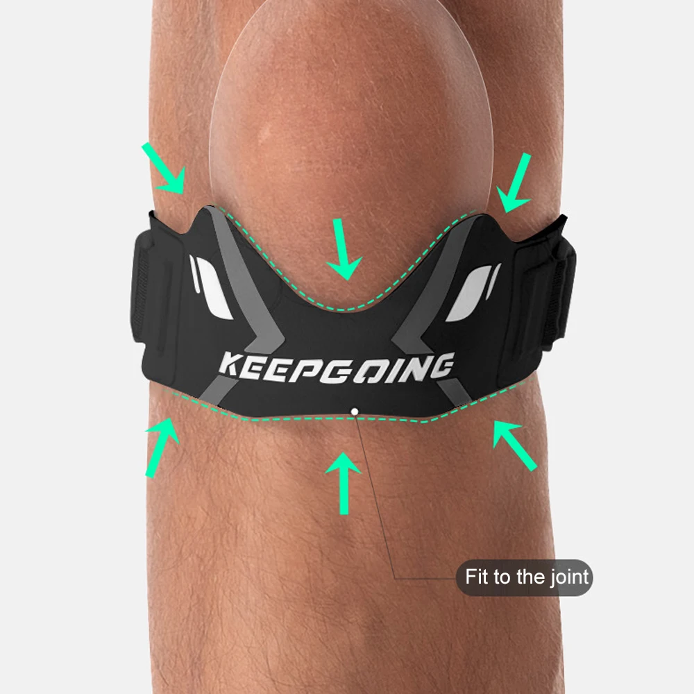 Genouillère Rotulienne Néoprène - Soutien & Compression 360°