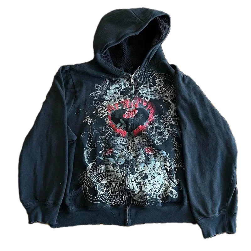 ジャケット・アウター 00s archive skull velourjacket grungeY2K ジャケット・アウター 00s archive skull velourjacket
