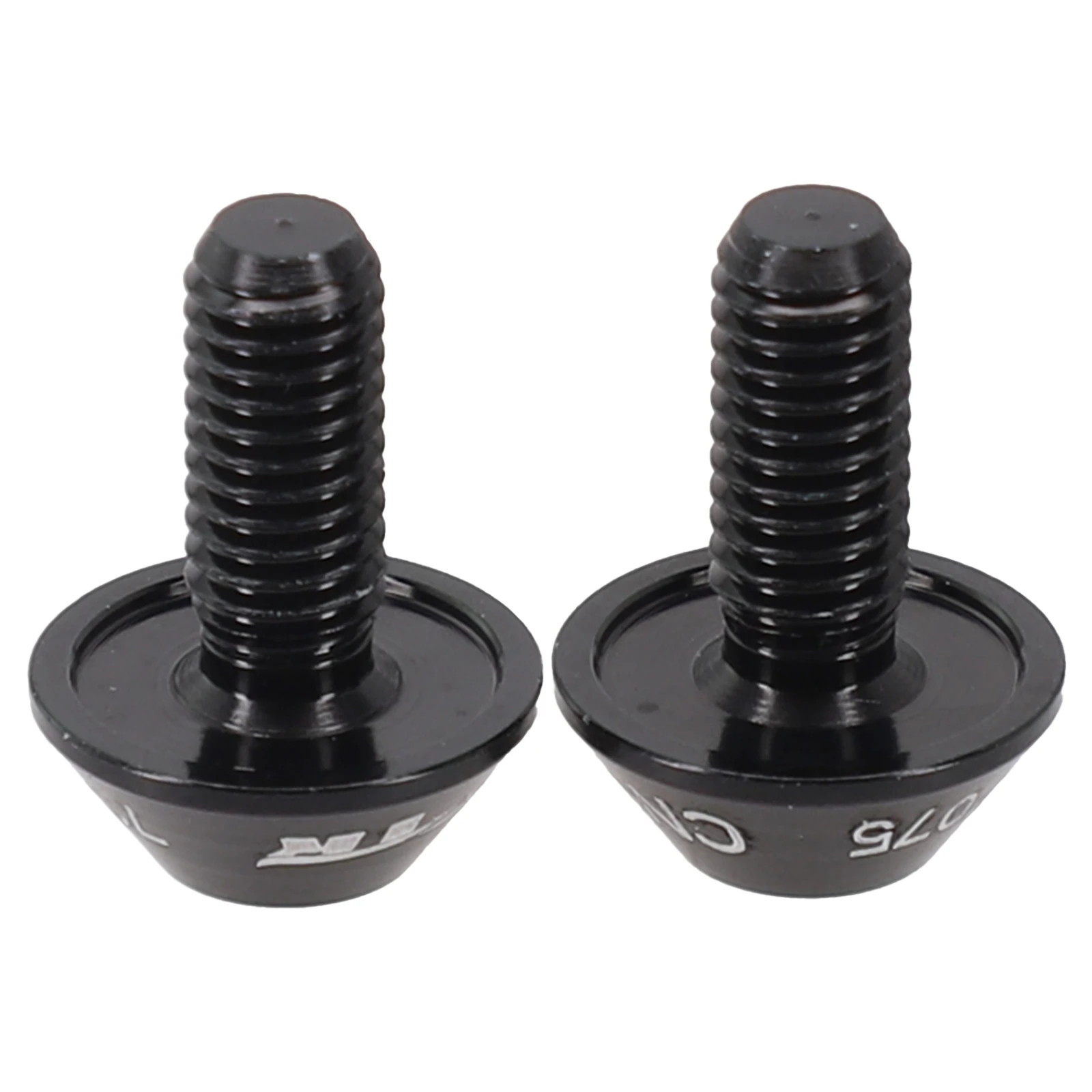

High Grade Bicycle Bottle Cage Screw Distinct M5*12 Size Aluminum Alloy 2 Piece Pack Perfect Compatibility with Various Bikes