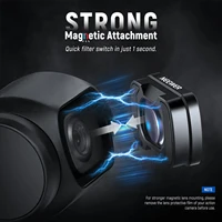 NEEWER 0.75X Wide Angle Lens Compatible with DJI OSMO Pocket 3 Expanded FOV of 108° Magnetic Coated Aspherical Camera Lens - Image 6