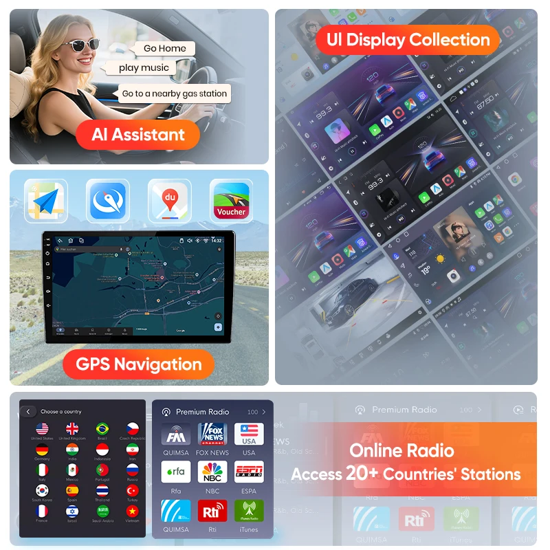 Radio AWESAFE con CarPlay y Android Auto inalámbrico para Seat Leon 2 MK2 2005 2006-2012, Plug & Play, FM, BT, RDS, DSP, 4G, GPS, SWC, Multimedia 6