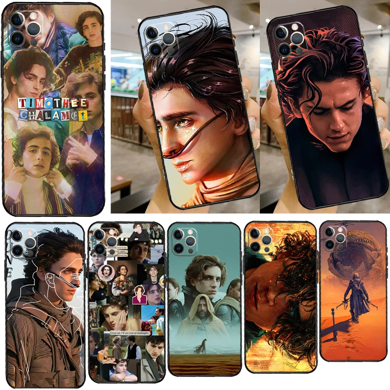 Custodia Morbida Dune Timothée Chalamet Per Iphone 13 Pro Max 12 Mini 11 Pro Max 6 7 8 Plus Xs Xr Xs Max Se 2020 Cover