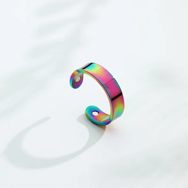 Ultra Strength Magnetic Therapy Ring - Stainless Steel Copper Anti-Snoring Solution