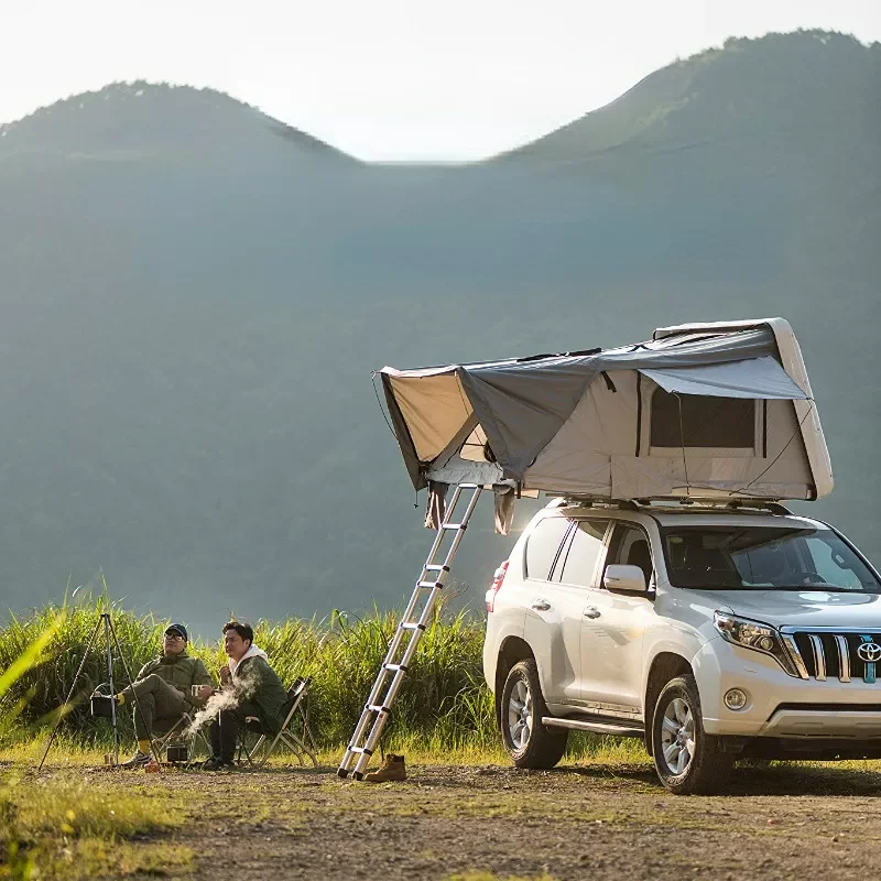 

I Hard Shell Car Roof Top Tent Folding Camping Truck Rooftop Tent for SUV