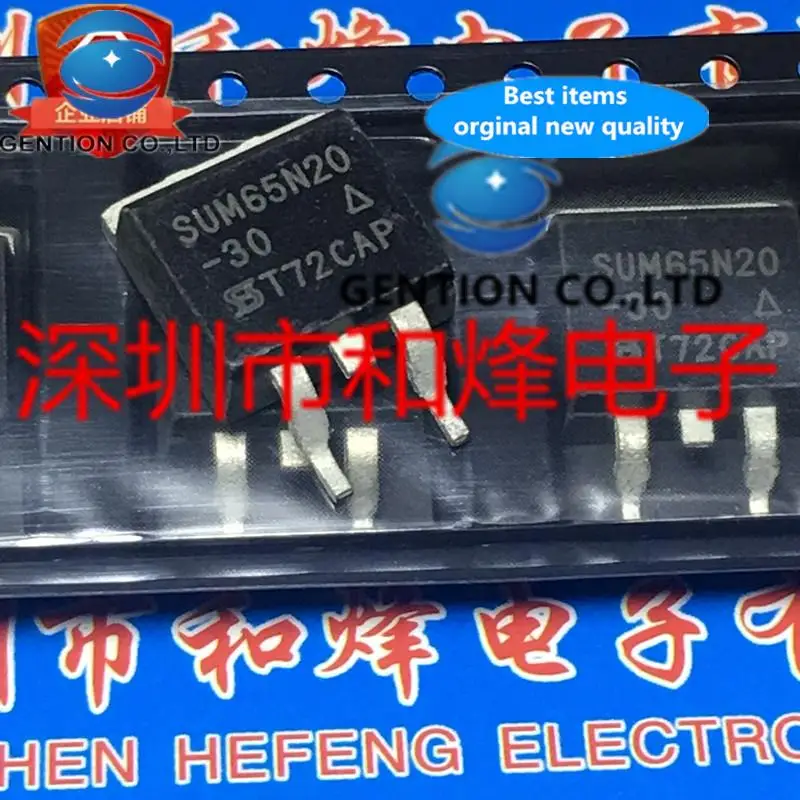 

10PCS SUM65N20-30 TO-263 в наличии 100% Новинка и оригинал