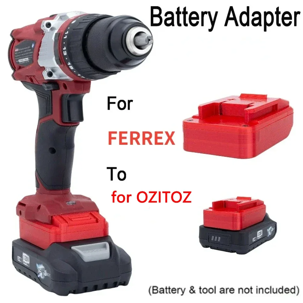 Per Adattatore Batteria Aldi Ferrex Activ Energy 20V Per Convertitore Di Utensili Elettrici Ozito 18V (Non Includere Strumenti E Batteria)