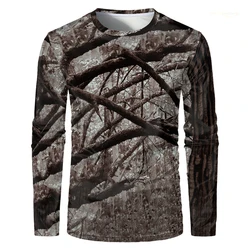 Camouflage Outdoor Sports Quick - Dry Long Sleeve T - shirt - S (QQwd82242GC)