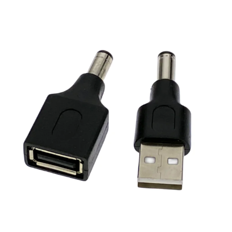 USB to DC Power Adapter – 5.5x2.1mm Jack Converter