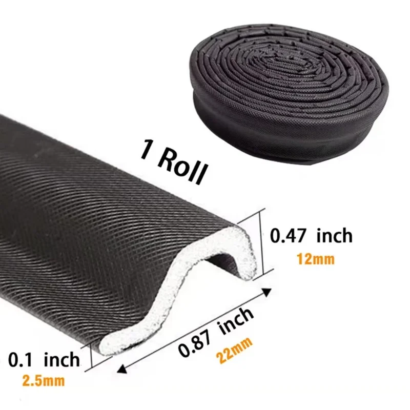 Sealing Strip Tape 40M Acustic Foam Window Sealing Strip For Casement Window Seal Soundproof Foam S Weather Stripping Door Seal Gap Filler Tape