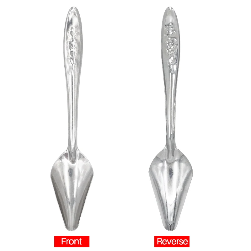 1-10 Pcs Bird Feeder Spoons Portable Aluminum Feeding Supplies Baby Bird Parrot Feeding Milk Spoon Birds Durable Care Tool