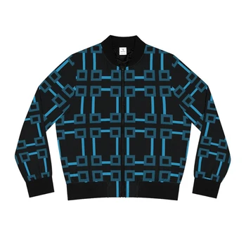 Giacca allentata con stampa grafica astratta 3D 2024 Nuova giacca da basket autunnale Moda Giubbotti bomber larghi oversize per esterni quotidiani 1