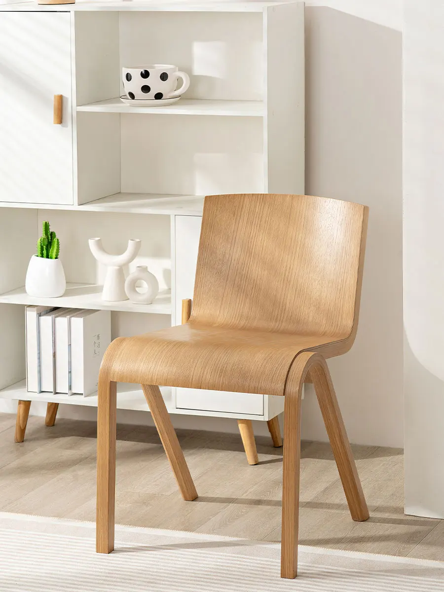 chaise de bureau tabouret bois design