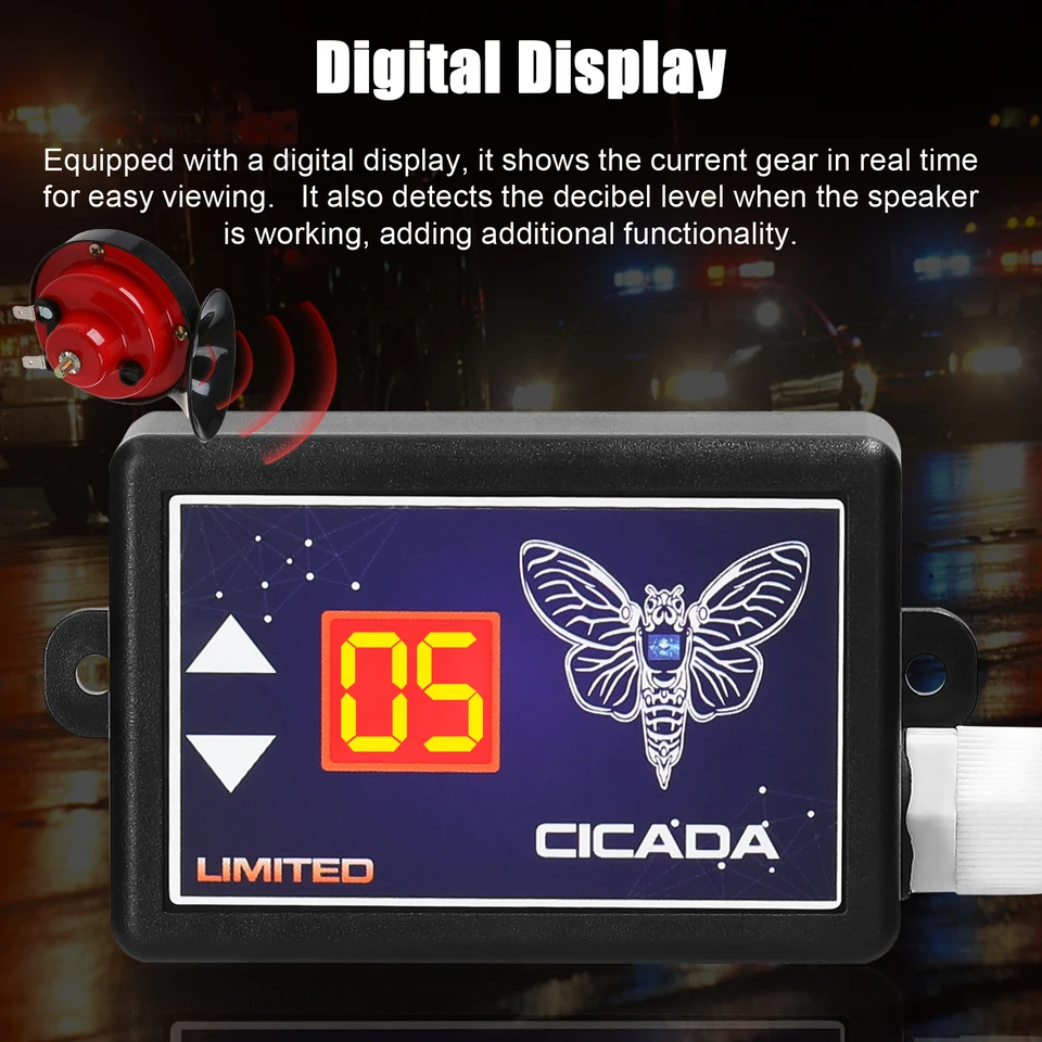 Controller Clacson Auto/Moto 25 Toni | Impermeabile IP66, DC12-24V, Con Effetti Sonori Musicali - Foto 3