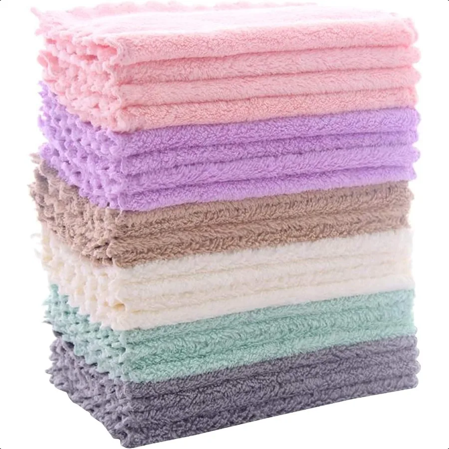 Reusable Absorbent Kitchen Dish Towels Fast Drying
