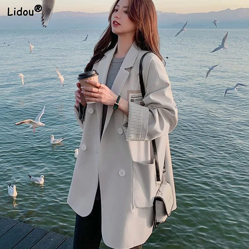 Cárdigan Invierno Para Mujer - Cruzado, Con Volantes, Manga Larga, Estilo Informal