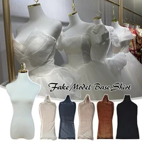 Mannequin de présentation pour robe de mariée, couverture de corps en velours pour femme, forme de robe de remplacement, maillot de corps de maquillage 2