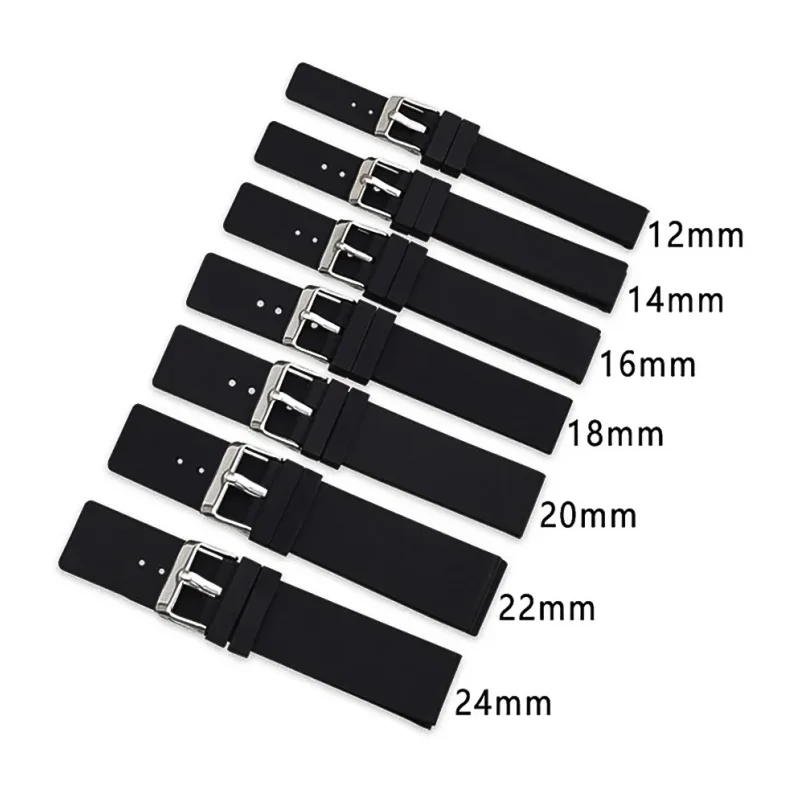 Waterproof Sport Silicone Quick Release Watch Band Strap