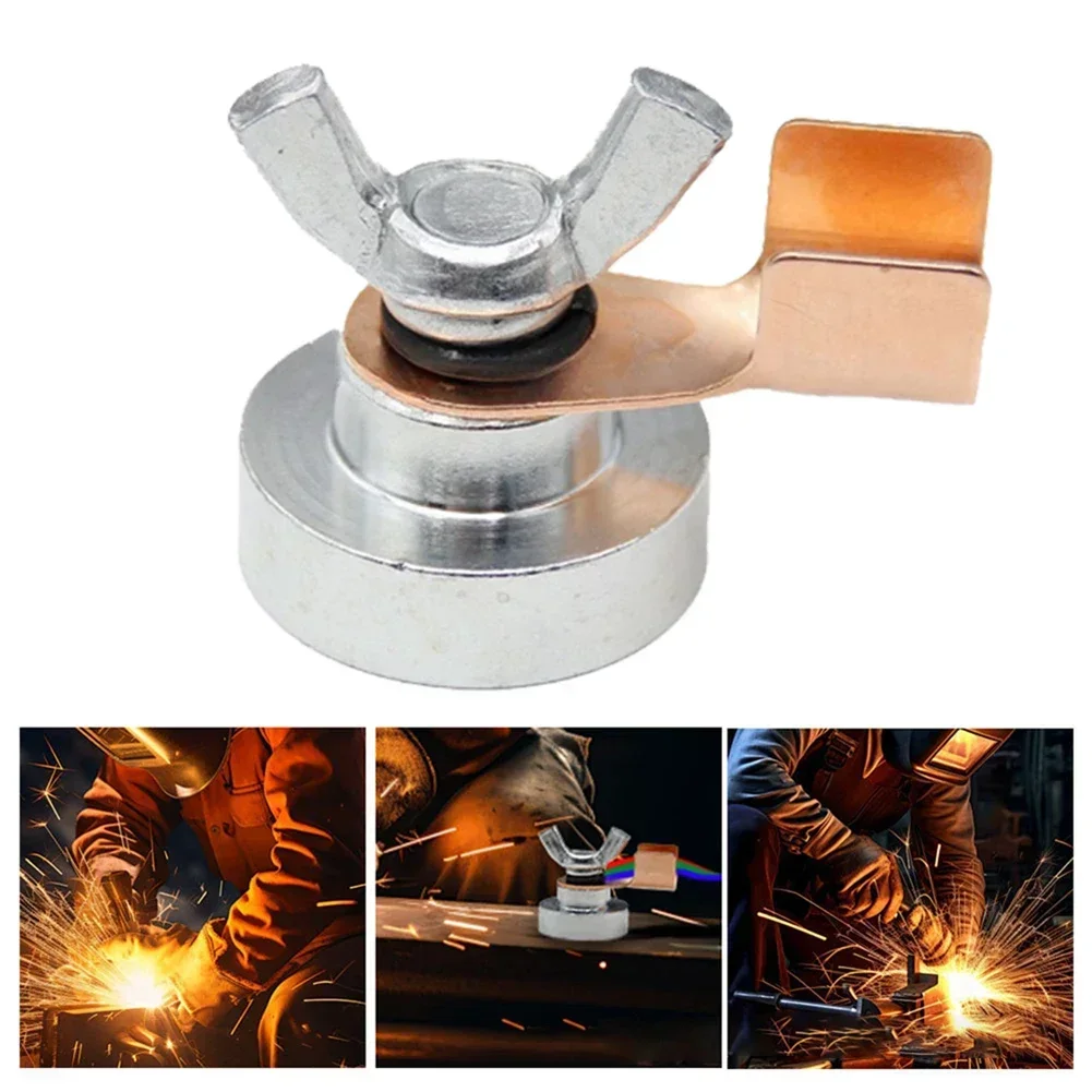 Magnetic Welding Grounding Clamp Magnetic Welding Support Ground Clamp Tool Support Fixture For Jobs 1pc