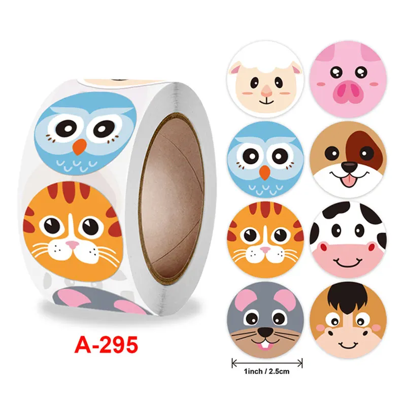 Рисунок 3 - Мультяшные канцелярские наклейки