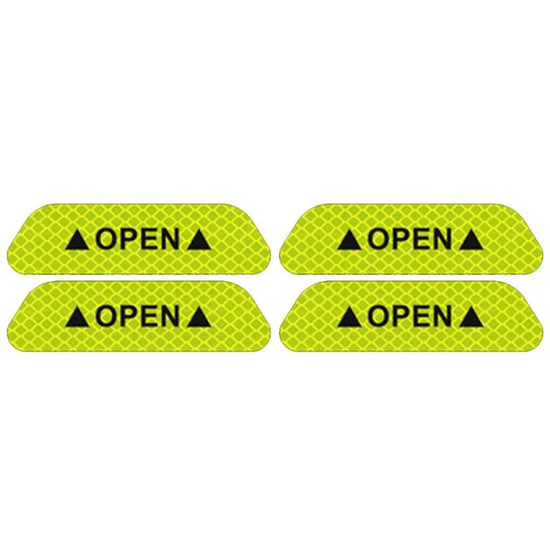CADDY 폭스바겐 골프 4 모션 MTM 블루 폴로 Passat Bora 용 자동차 OPEN 반사 테이프 경고 마크