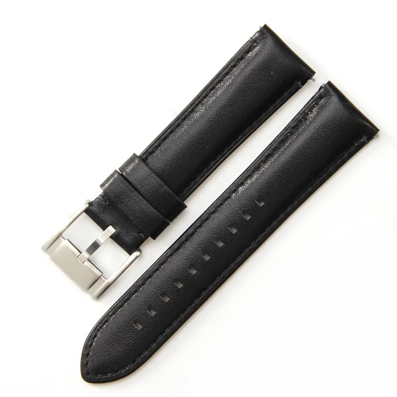 Premium Leather Watch Strap - Quick Release, Waterproof Bracelet