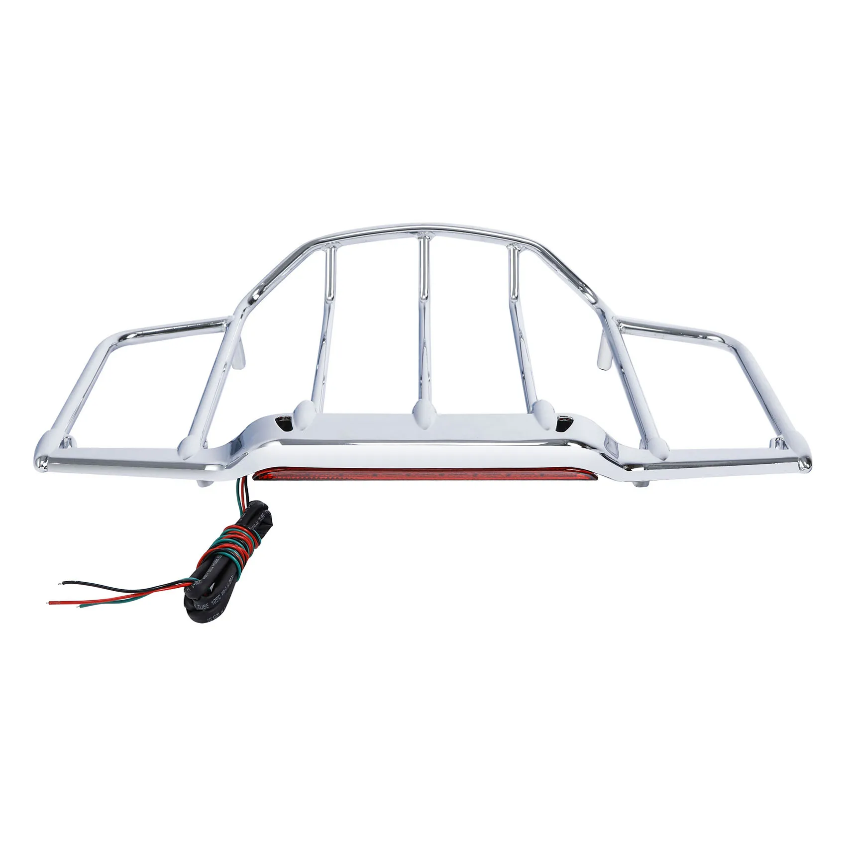 Trunk Top Luggage Rack w/ LED For Harley Touring Road King Electra Street Glide 2014- Motorcycle