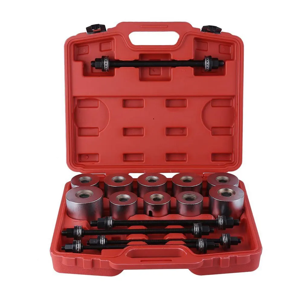 Podofo Press- und Abzieh-Hülsen-Set 27-teilig Lagerbuchsen-Ausbau- und Einbauwerkzeug-Set M10 M12 M14 M16 M18 Auto-Reparaturwerkzeug – Detail 6