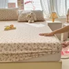 Bonenjoy Elastic Fitted Sheet Floral Style Bedsheet Soft Bed Cover Home Bed Linen Sheets drap de lit (Pillowcase Need Order) 3