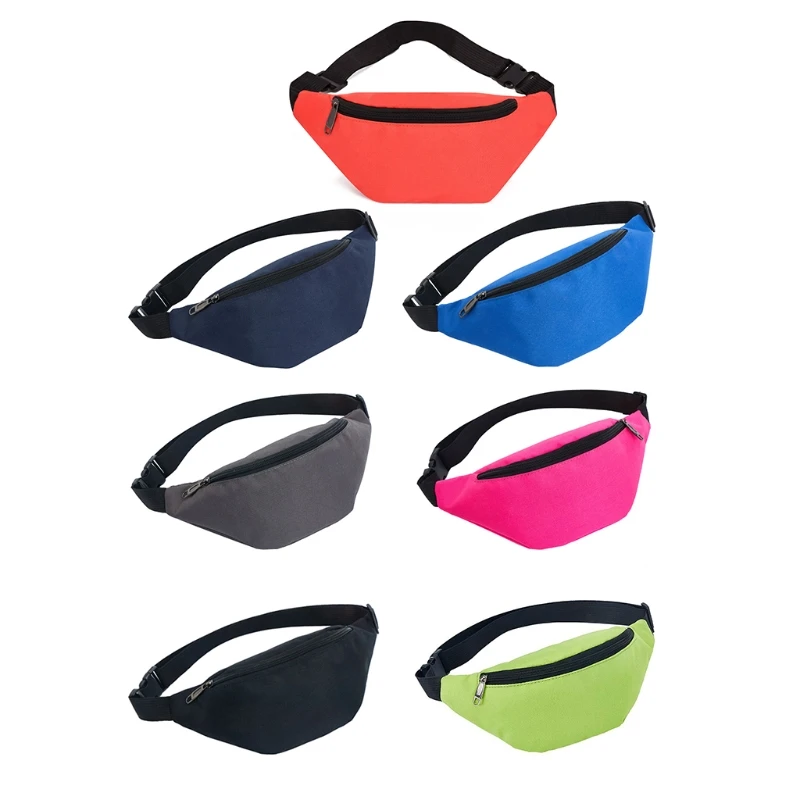 

Men Waist Fanny Pack Belt Shoulder Bag Multi-Function Travel Hip Bum Crossbody Purse Chest for Phone 066F