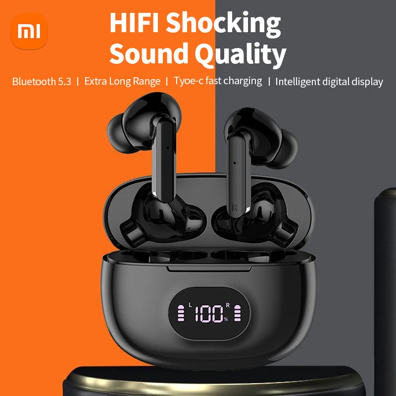 

Xiaomi NEW Wireless Bluetooth Headphones Game Earphones 919 Noise Reduction Headset HlFl Sound Quality Fidelity Earbuds With Mic