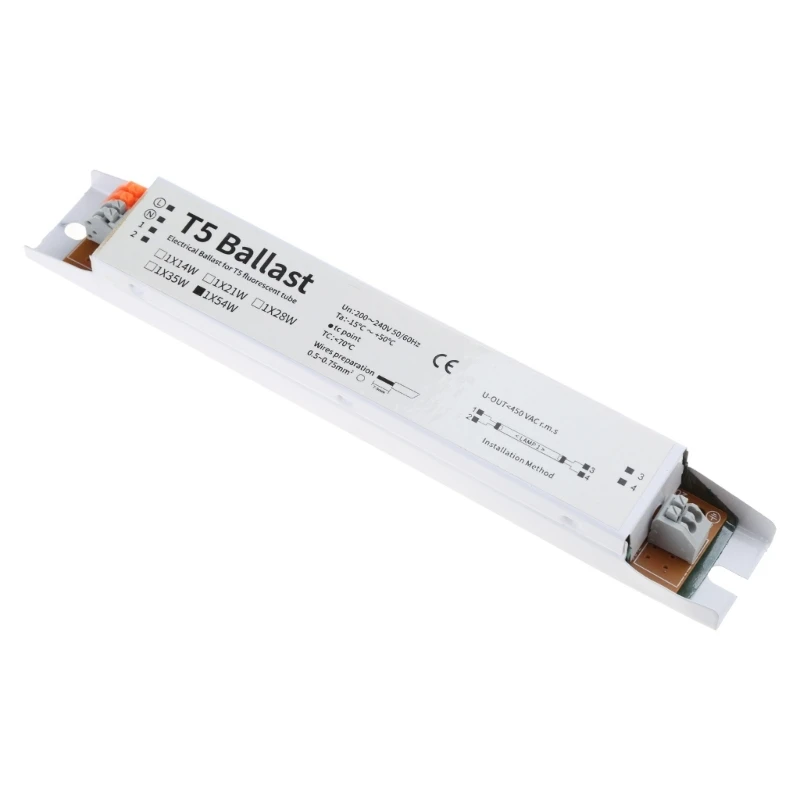 Wide Voltage T5 Electronic Ballast Fluorescent Lamp Ballasts 220-240V Wide Voltage Instant Start Ballasts for Factory B03E electronic ballast