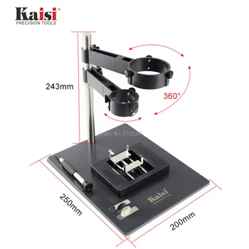 Kaisi F-201/202/204 Piattaforma di riparazione per telefono cellulare Piattaforma di riparazione per supporto per pistola ad aria calda con dispositivo BGA