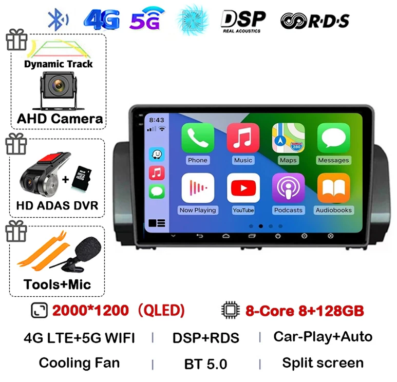 2K 8G-128G CAM DVR