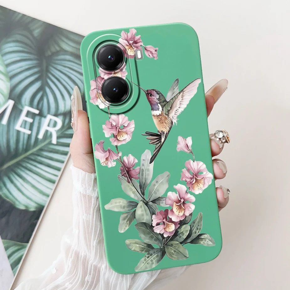Cute Cat Grid Pattern Soft Silicone Phone Case Cover