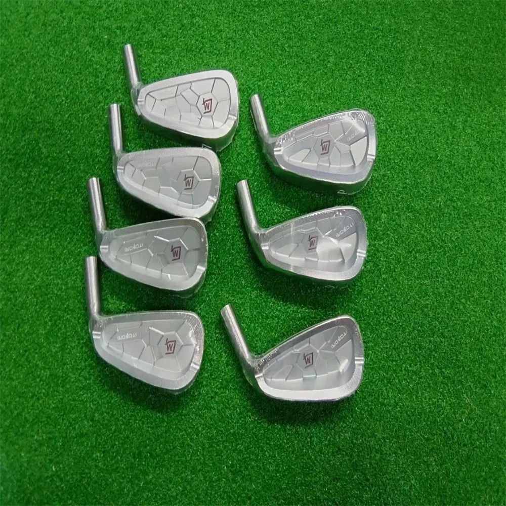 

Серебристо-красные железа Itobori, новинка 2023, набор кованых желез для покера Itobori, 456789P, клюшки для гольфа, набор серебристых красных желез