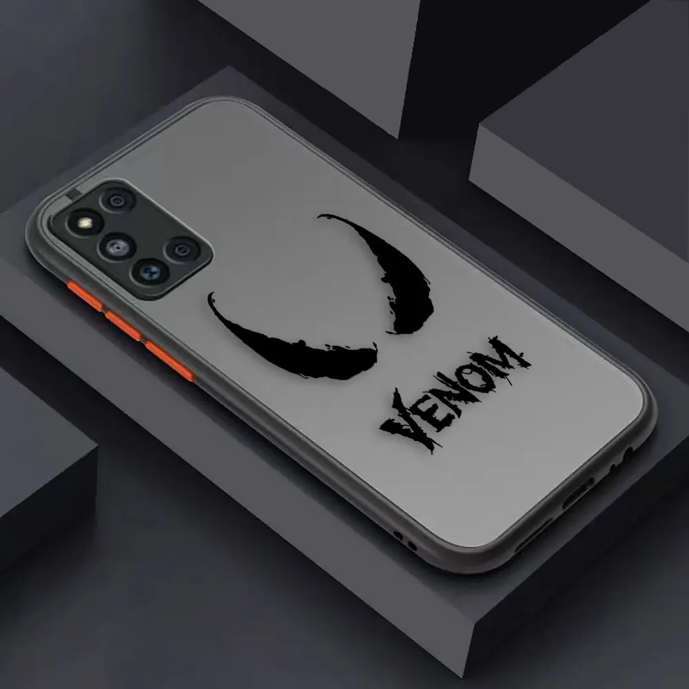 thumbnail image 1 of Funda mate para Samsung Galaxy M62 M53 M52 M51 M33 M32 M31 M30S M23 5G J8 J7 J6 J5 J4 Funda Capa Shell Marvel Spiderman Venom LOGO, 1 of 5