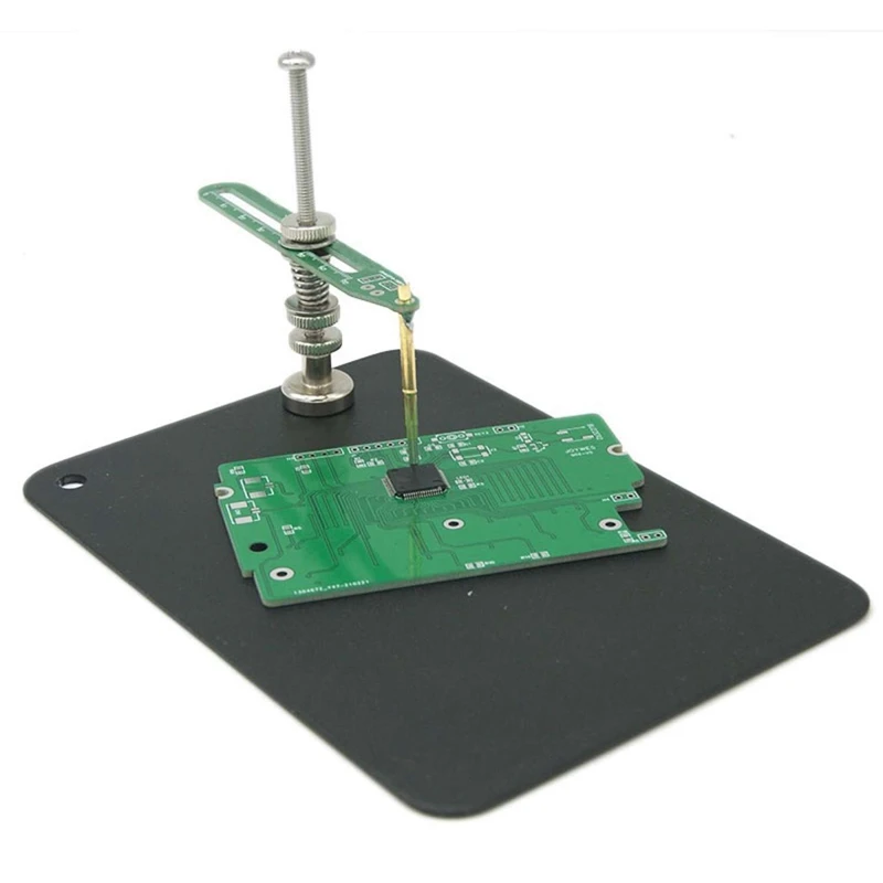 Circuit Board Holder Components IC Chip Module Circuit Board PCB Holder Electronic Production Welding Fixed Test Probe Circuit Holder Clamp A