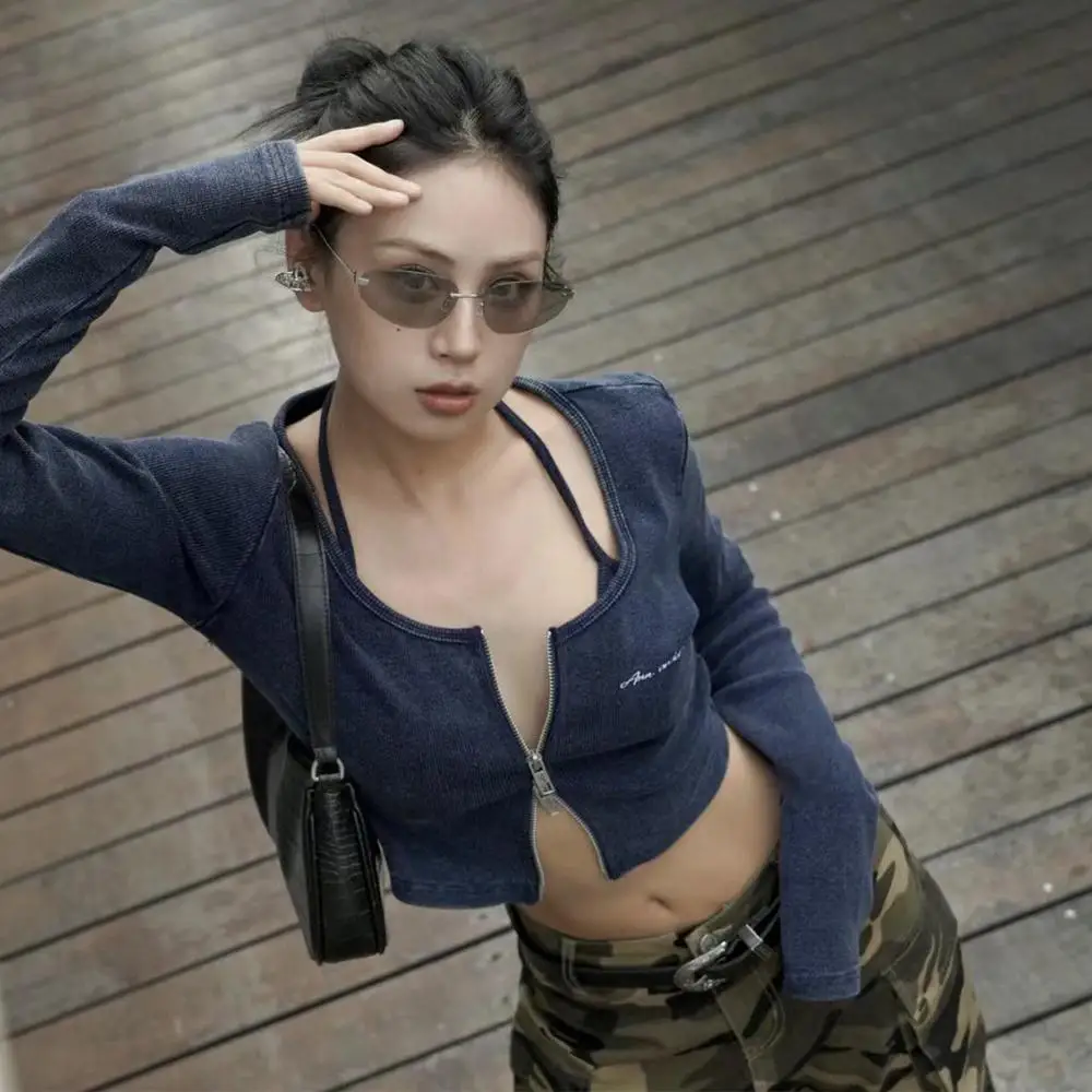 2025�� �Ż� ���� ��Ÿ�� �����Ӹ��� ���۶�, ���ϼ��� UV400 ���� Y2K �м� ǻó����ƽ ���۶� (�������)